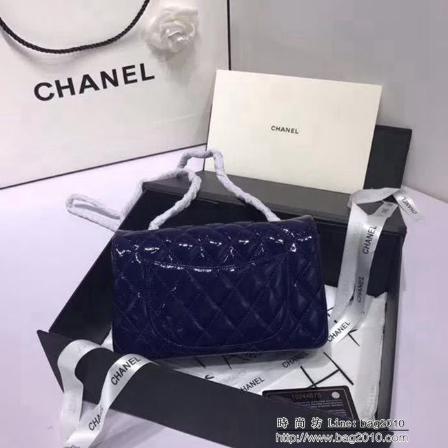 香奈兒CHANEL 升級版A1116小羊皮金銀鏈條單肩斜挎包 DSC1054